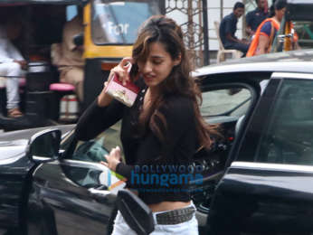 Disha Patani snapped post a salon session in Bandra