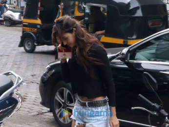 Disha Patani snapped post a salon session in Bandra