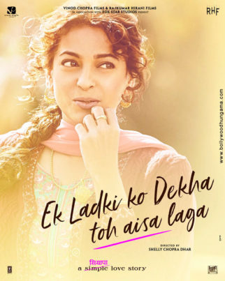 First Look Of Ek Ladki Ko Dekha Toh Aisa Laga
