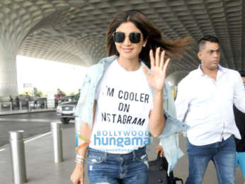 Evelyn Sharma, Shilpa Shetty and others snapped at the airport
