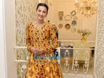 Gauahar Khan snapped celebrating Eid at her residence