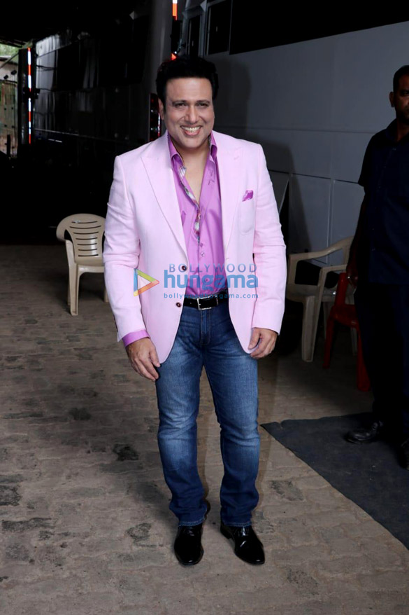 govinda and madhuri dixit snapped on the sets of dance deewane in film city 2