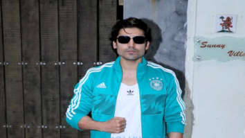 Gurmeet Choudhary spotted at Sunny Super Sound in Juhu