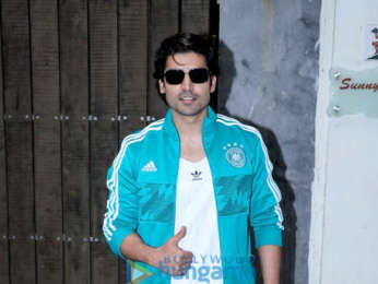 Gurmeet Choudhary spotted at Suny Super Sound in Juhu