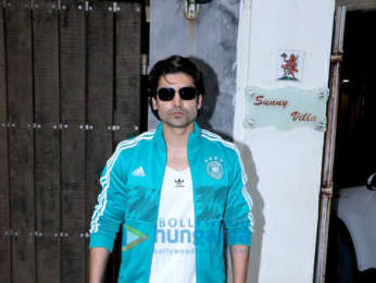 Gurmeet Choudhary spotted at Suny Super Sound in Juhu