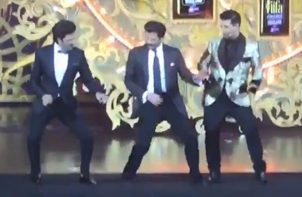IIFA 2018: Anil Kapoor dancing on Sonam Kapoor's Tareefan with Karan Johar and Riteish Deshmukh is definitely not to be missed