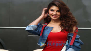Jacqueline Fernandez snapped at Mehboob Studio for ‘Race 3’