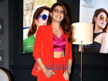 Jacqueline Fernandez snapped attending the Nova eyewear event