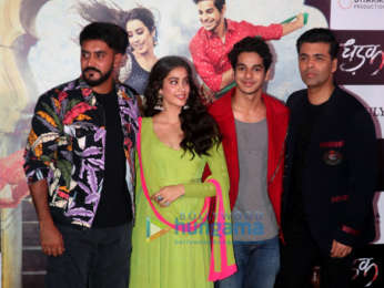 Janhvi Kapoor, Ishaan Khatter, Anil Kapoor and others grace the trailer launch of ‘Dhadak’
