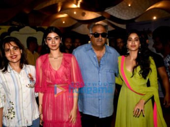Janhvi Kapoor, Ishaan Khatter and others arrive for the trailer launch of 'Dhadak'