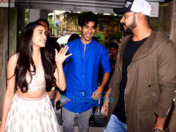 Janhvi Kapoor, Ishaan Khatter and others snapped in Mumbai