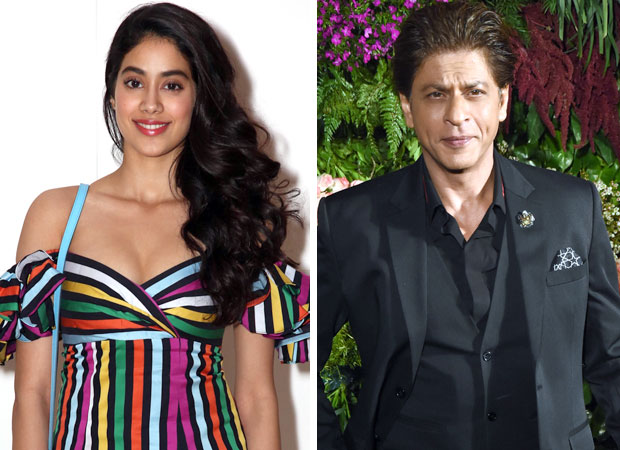 Janhvi Kapoor made her screen debut with Shah Rukh Khan before Ishaan Khatter in Dhadak! (watch video)