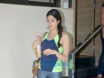 Janhvi Kapoor snappd at the Matrix office in Bandra