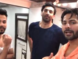 KALANK: Varun Dhawan, Aditya Roy Kapur urge Karan Johar to save them as shooting gets halted due to unexpected rains