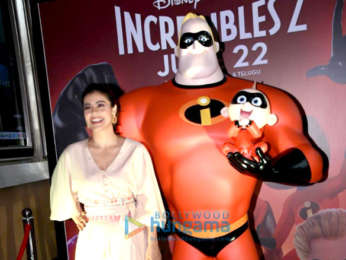 Kajol graces Disney.Pixar's press meet for the film 'Incredibles 2'