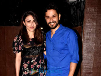 Karan Johar, Dia Mirza, Soha Ali Khan and others celebs attend a dinner party at Neha Dhupia's house