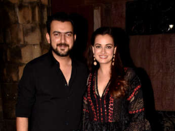 Karan Johar, Dia Mirza, Soha Ali Khan and others celebs attend a dinner party at Neha Dhupia's house