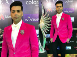 IIFA Rocks 2018: Karan Johar shows us why you can never go wrong with a generous dash of HOT PINK!