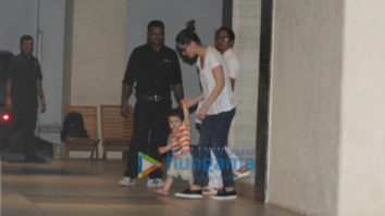 Kareena Kapoor Khan and Karisma Kapoor spotted at Taimur Ali Khan’s grandmother’s house