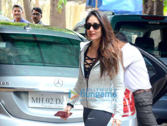 Kareena Kapoor Khan and Malaika Arora spotted at the gym in Bandra