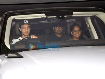 Katrina Kaif, Aayush Sharma and Arpita Khan snapped at Manish Malhotra's home