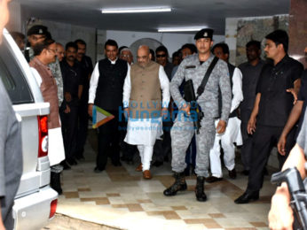 Madhuri Dixit snapped meeting Amit Shah