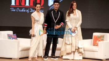 Malaika Arora and Neha Dhupia grace Manish Malhotra’s show