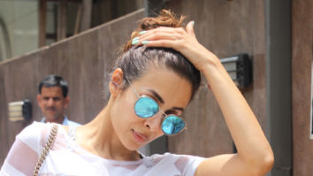 Malaika Arora snapped outside her gym