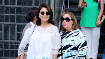 Neetu Singh, Babita Kapoor and Varun Dhawan’s mother snapped at Indigo Delicatessen in Juhu