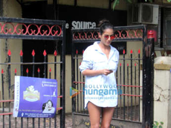 Poonam Pandey spotted in Bandra