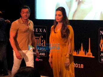 Press conference of IIFA 2018 in Bangkok