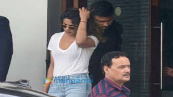 Priyanka Chopra and Nick Jonas snapped at the Kalina airport gate