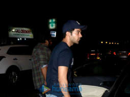 Rajkummar Rao and Patralekha spotted at Farmers’ Cafe in Bandra