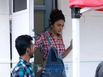 Rakul Preet Singh and Aditi Rao Hydari snapped at Filmcity shooting for ad