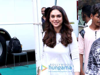 Rakul Preet Singh and Aditi Rao Hydari snapped at Filmcity shooting for ad