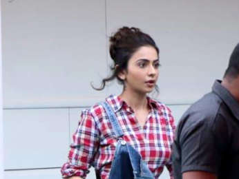 Rakul Preet Singh and Aditi Rao Hydari snapped at Filmcity shooting for ad