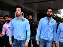 Ranbir Kapoor, Abhishek Bachchan, Ishaan Khatter and others snapped at football match