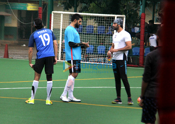 ranbir kapoor and abhishek bachchan snapped at football match 5