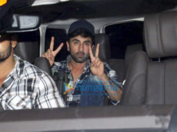 Ranbir Kapoor and Alia Bhatt snapped at Mehboob Studio in Bandra
