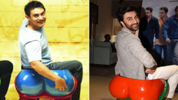 Ranbir Kapoor recreates Aamir Khan’s All Izz Well scene from 3 Idiots during Sanju promotions