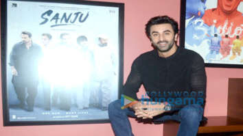 Ranbir Kapoor snapped at Rajkumar Hirani’s office in Andheri
