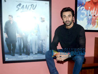 Ranbir Kapoor snapped at Rajkumar Hirani's office in Andheri