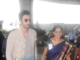 Ranbir Kapoor, Diana Penty and others snapped at the airport leaving to attend the IIFA awards in New York