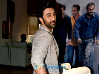 Ranbir Kapoor snapped during Sanju promotions