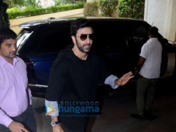 Ranbir Kapoor spotted at Sanju promotions in Bandra