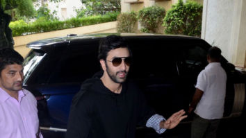 Ranbir Kapoor spotted at Sanju promotions in Bandra