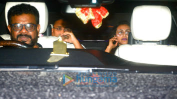 Rani Mukherji and Aditya Chopra snapped outside Karan Johar’s residence in Bandra