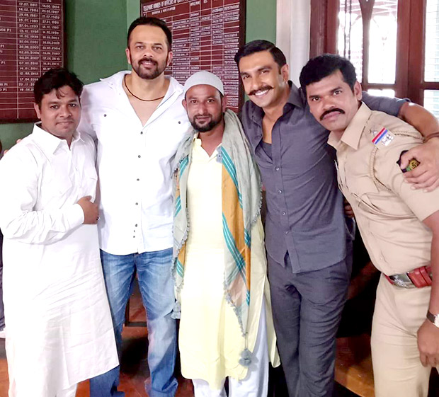 SIMMBA: Ranveer Singh and Rohit Shetty celebrate Eid on the sets in Hyderabad
