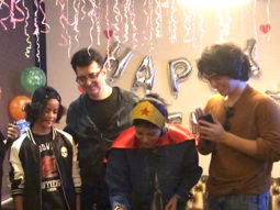 Sajid Nadiadwala and family give Warda a WONDER WOMAN themed surprise, a week before her birthday