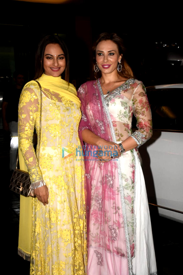 salman khan sonakshi sinha iulia vantur and others snapped at eid party 2